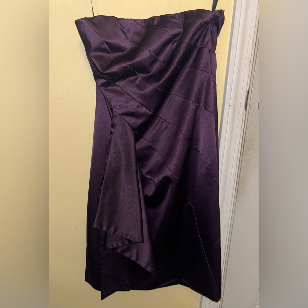 Strapless Mini Cocktail Dress